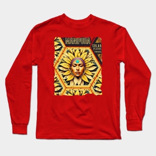 Manipura, Solar Plexus Chakra, Yellow Chakra, Sunflower, Third Eye Long Sleeve T-Shirt